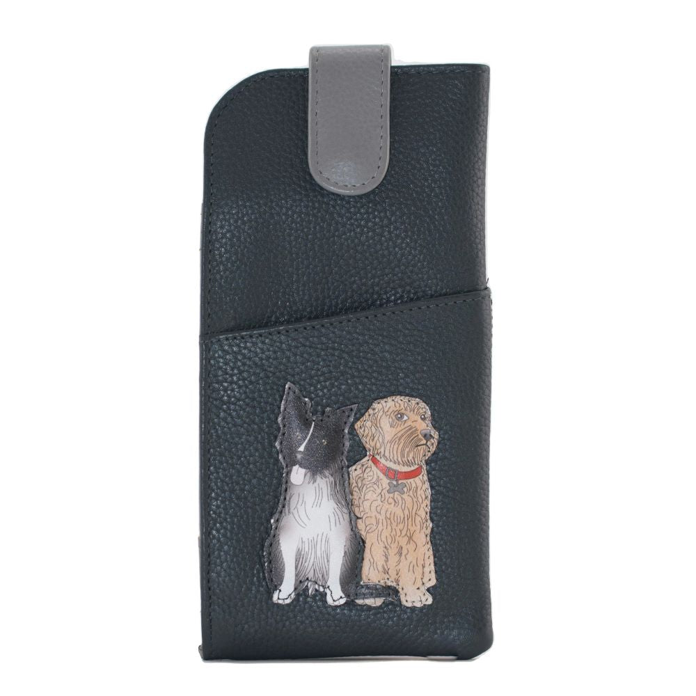 Mala Leather Kennel Crew Glasses Case