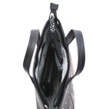 Mala Leather Midnight Cats Multi-way Grab Bag - Black