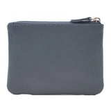 Mala Leather Midnight Coin Purse - Denim