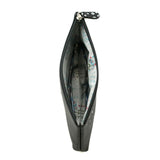 Mala Leather Midnight Glasses Case - Black