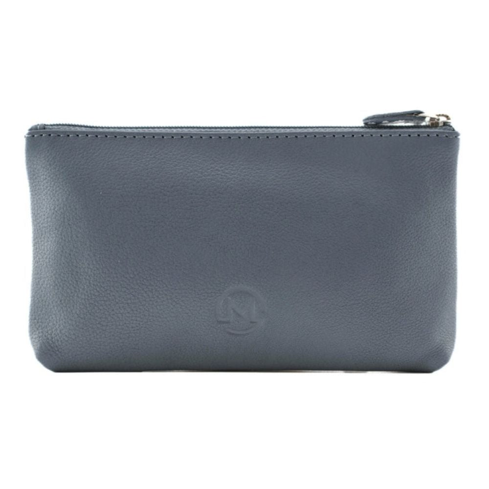 Mala Leather Midnight Glasses Case - Denim