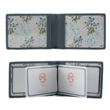 Mala Leather Midnight ID & Card Holder - Denim