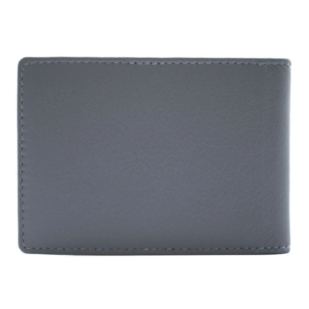 Mala Leather Midnight ID & Card Holder - Denim