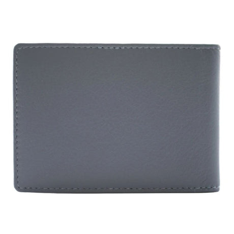 Mala Leather Midnight ID & Card Holder - Denim