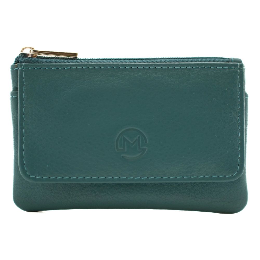 Mala Leather Origin Plain Leather Coin Purse With Front Pocket
