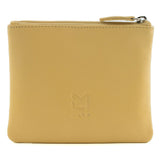Mala Leather Callum The Cow Coin Purse - Yellow