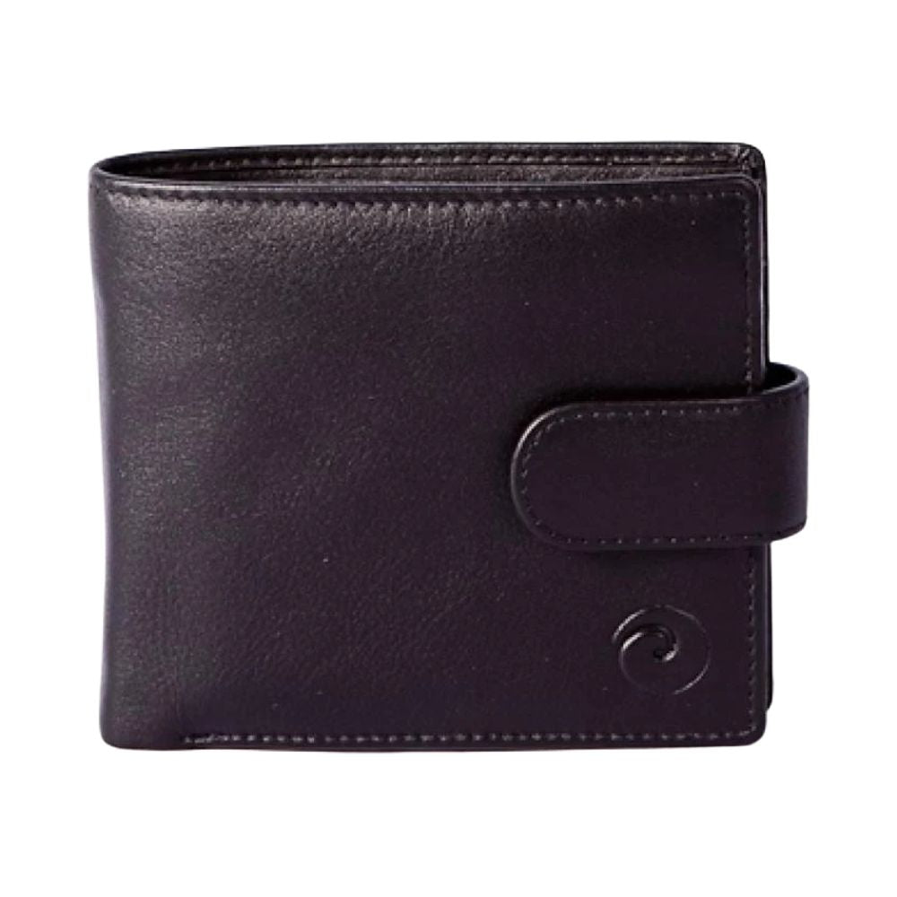 Mala Leather Origin Tab Wallet with Coin Pocket & RFID Protection - Black