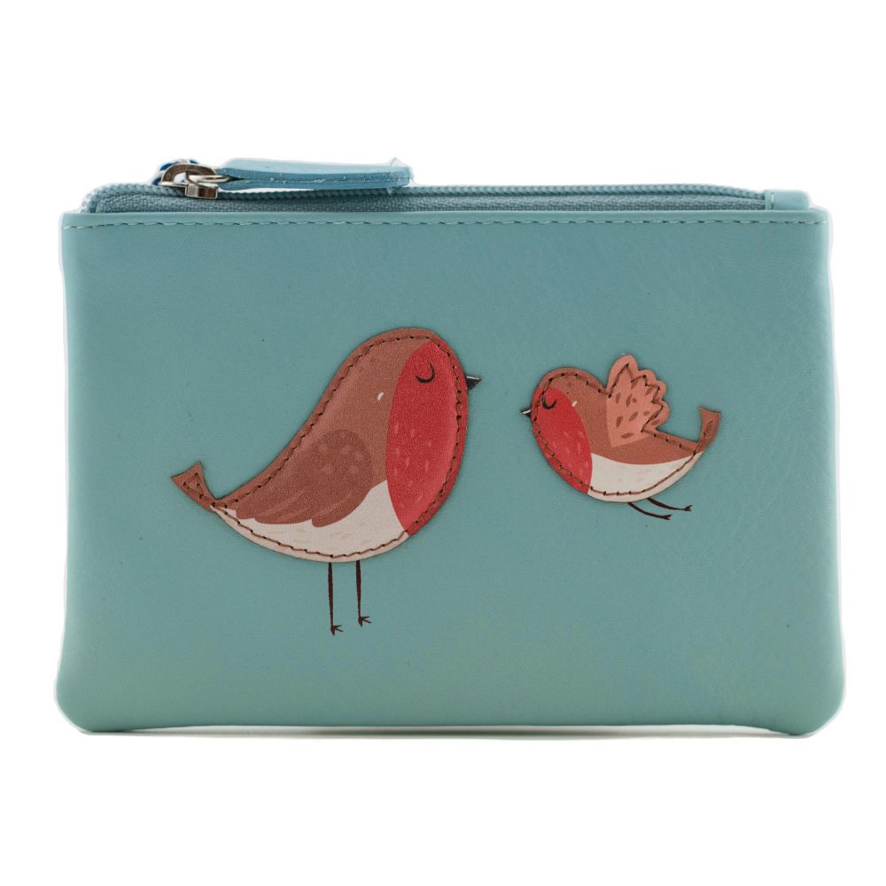 Mala Leather Pinky Robin Coin Purse