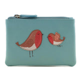 Mala Leather Pinky Robin Coin Purse