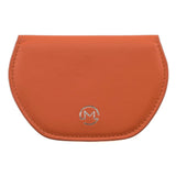 Mala Leather Mala Slim magnetic Glasses Case - Orange