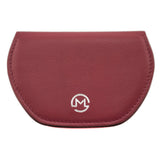 Mala Leather Mala Slim magnetic Glasses Case - Red