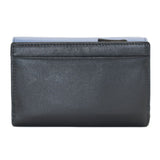 Mala Leather Snowdrop Large Tri fold Purse - Old Railway Line Garden Centre