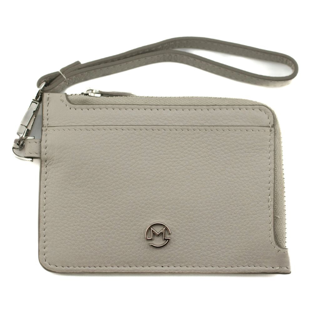 Mala Leather The Looplet Wrist Purse - Stone