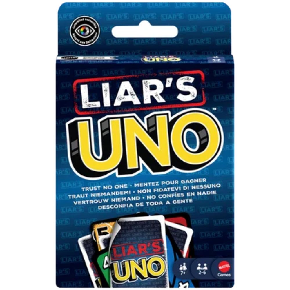 Mattel Games Liar's UNO