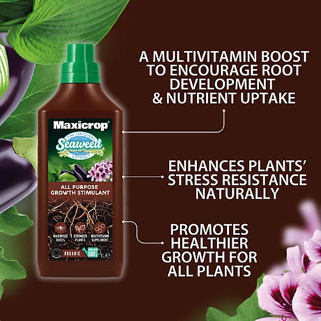 Maxicrop 1 Litre Original Organic Seaweed Extract Plant Food