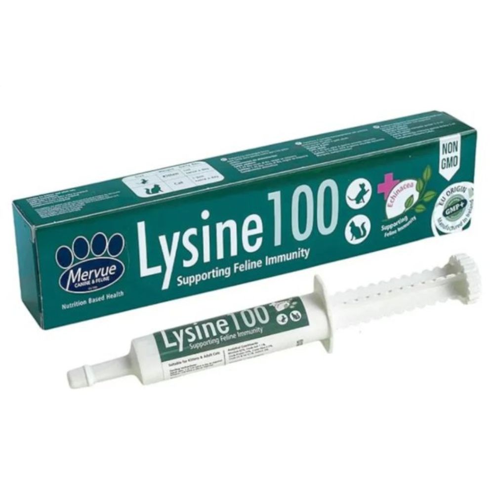 Mervue Lysine 100 Paste for Cats & Kittens