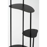 Mica Decorations 100cm Fonda Black Plant Stand