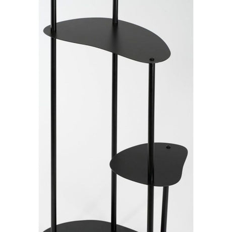 Mica Decorations 100cm Fonda Black Plant Stand