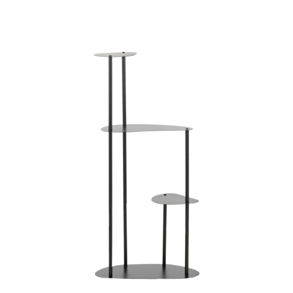 Mica Decorations 100cm Fonda Black Plant Stand