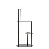 Mica Decorations 100cm Fonda Black Plant Stand