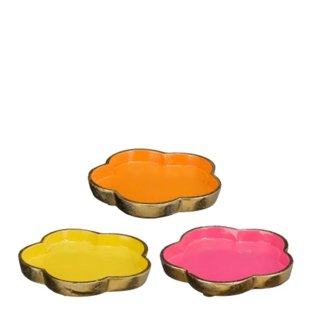 Mica Decorations 11cm Flower Dish (Choice of 3) - Old Railway Line Garden Centre