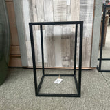 Mica Decorations 25cm Black Quinty Side Table - Old Railway Line Garden Centre