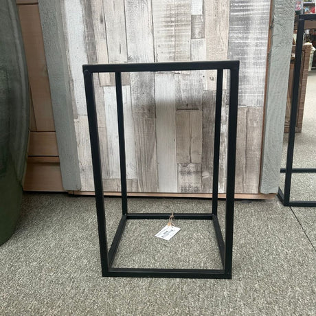 Mica Decorations 25cm Black Quinty Side Table - Old Railway Line Garden Centre