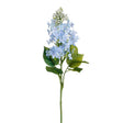 Mica Decorations 63cm Hydrangea Blue Artificial Floral Stem - Old Railway Line Garden Centre