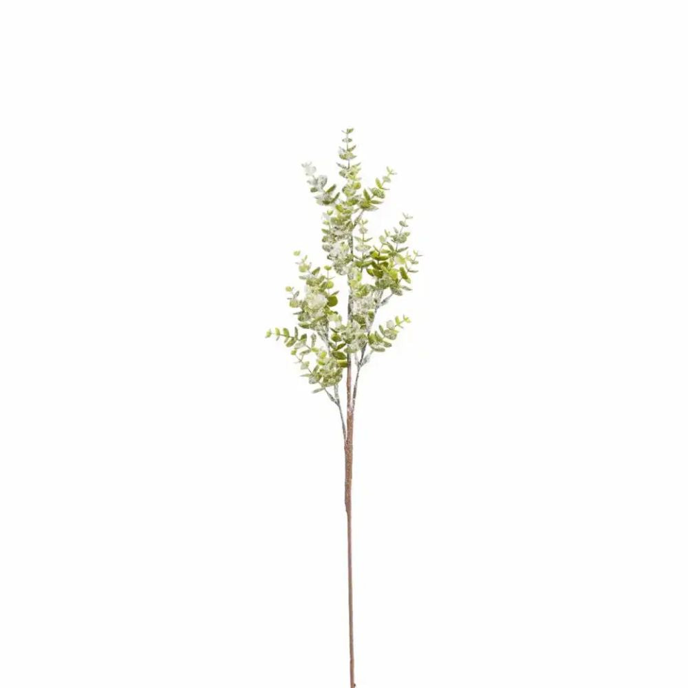 Mica Decorations 75cm Frosted Eucalyptus Sprays