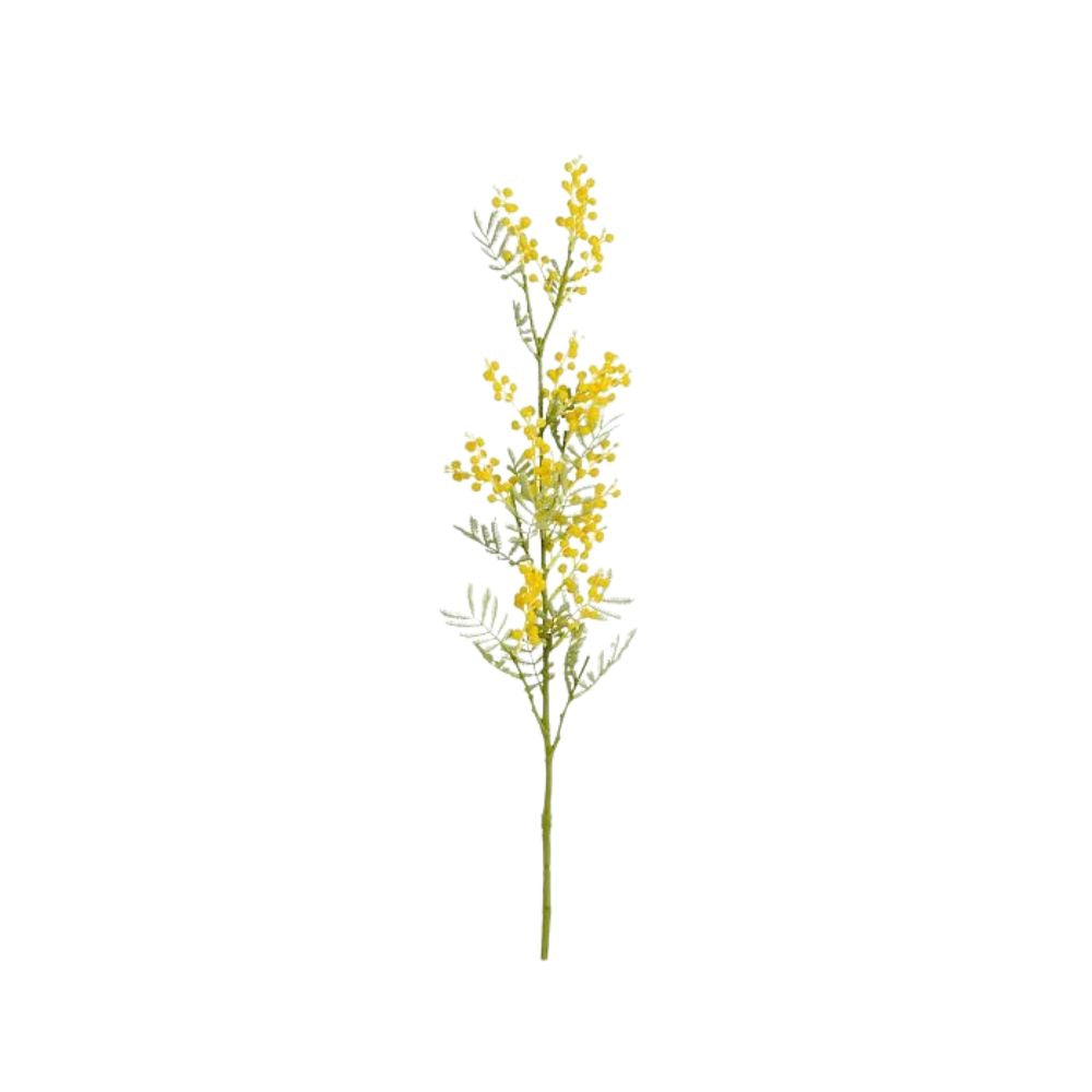 Mica Decorations 79.5cm Yellow Mimosa Branch