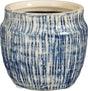 Mica Decorations 8cm Blue Martha Indoor House Plant Pot - Old Railway Line Garden Centre