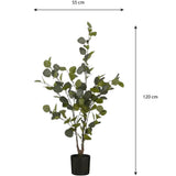 Mica Decorations 120cm Eucalyptus Tree in Pot