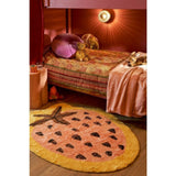 Mica Decorations Famke Fleece Plaid - L180 x W130 cm - Peach