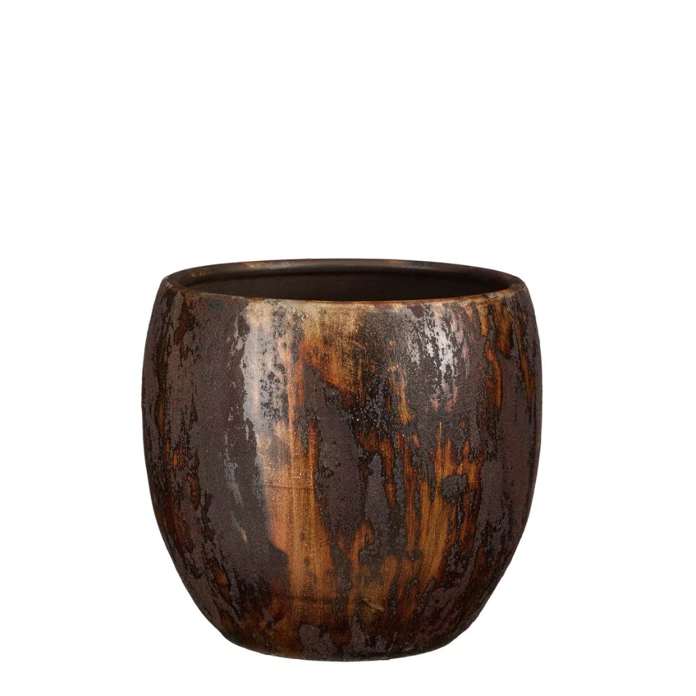 Mica Decorations 24cm Rust Roel Pot