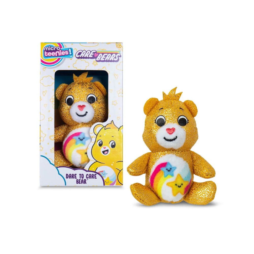 Micro Teenie Dare to Care Bear Collectible Plush Toy