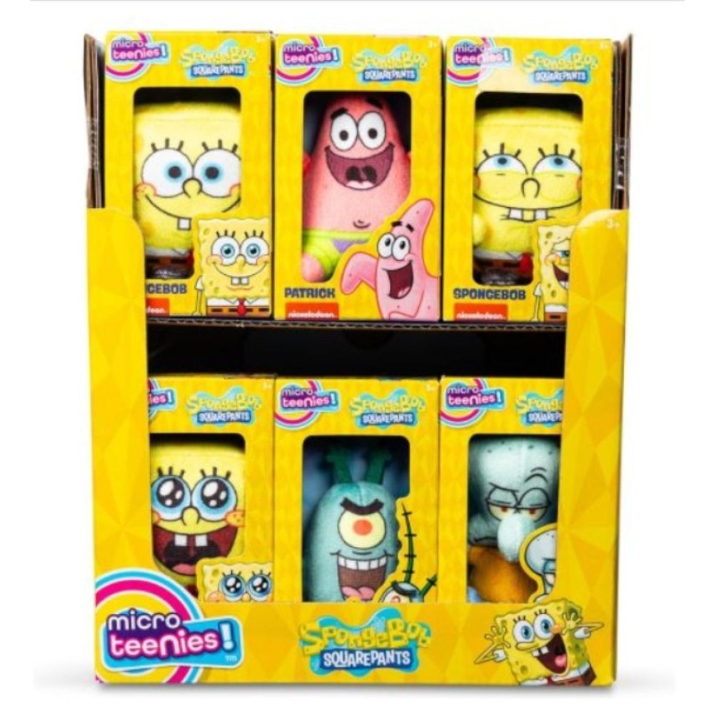 Micro Teenies Spongebob Character (Assorted)
