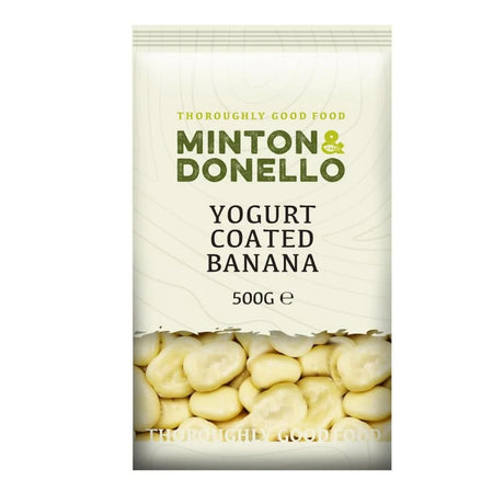 Milton & Donello 500g Yoghurt Coated Banana Chips - Old Railway Line Garden Centre