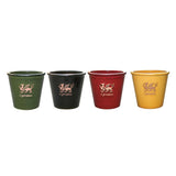 Mims 33cm Cymru Welsh Glazed Plant Pot - (Choice of 4)