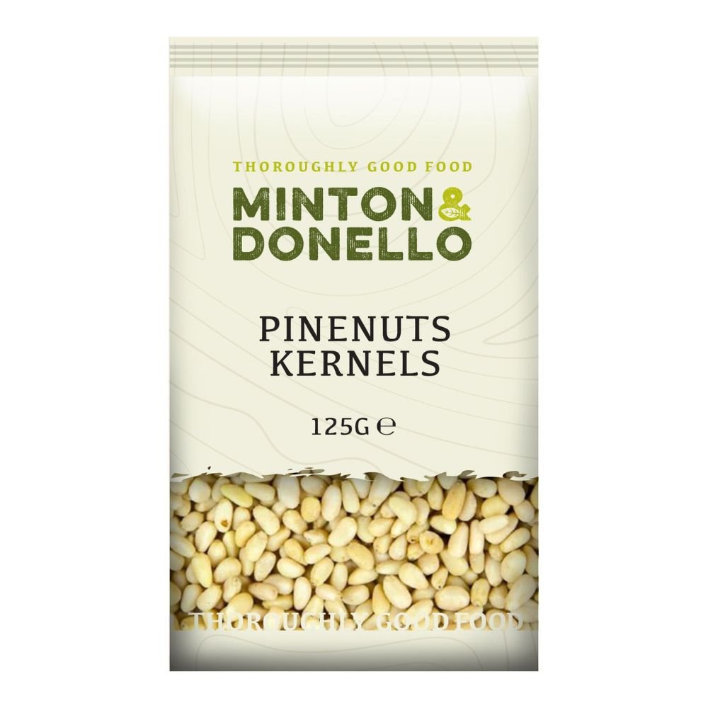 Minton & Donello 125g Pinenuts Kernels - Old Railway Line Garden Centre