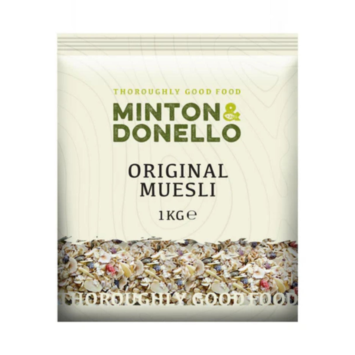 Minton & Donello 1kg Original Muesli - Old Railway Line Garden Centre