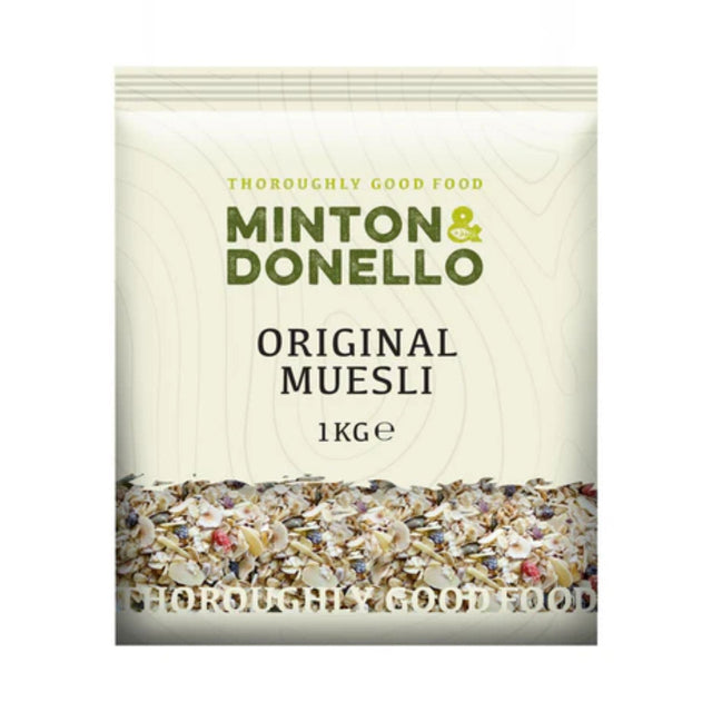 Minton & Donello 1kg Original Muesli - Old Railway Line Garden Centre