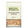 Minton & Donello 250g Crystallised Ginger - Old Railway Line Garden Centre