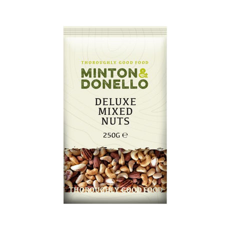 Minton & Donello 250g Deluxe Mixed Nuts - Old Railway Line Garden Centre
