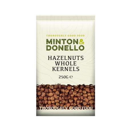 Minton & Donello 250g Hazelnuts Whole Kernels - Old Railway Line Garden Centre