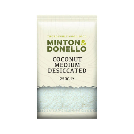 Minton & Donello 250g Medium Desiccated Coconut - Old Railway Line Garden Centre