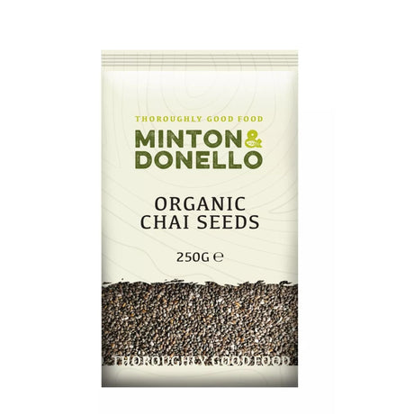 Minton & Donello 250g Organic Chai Seeds - Old Railway Line Garden Centre