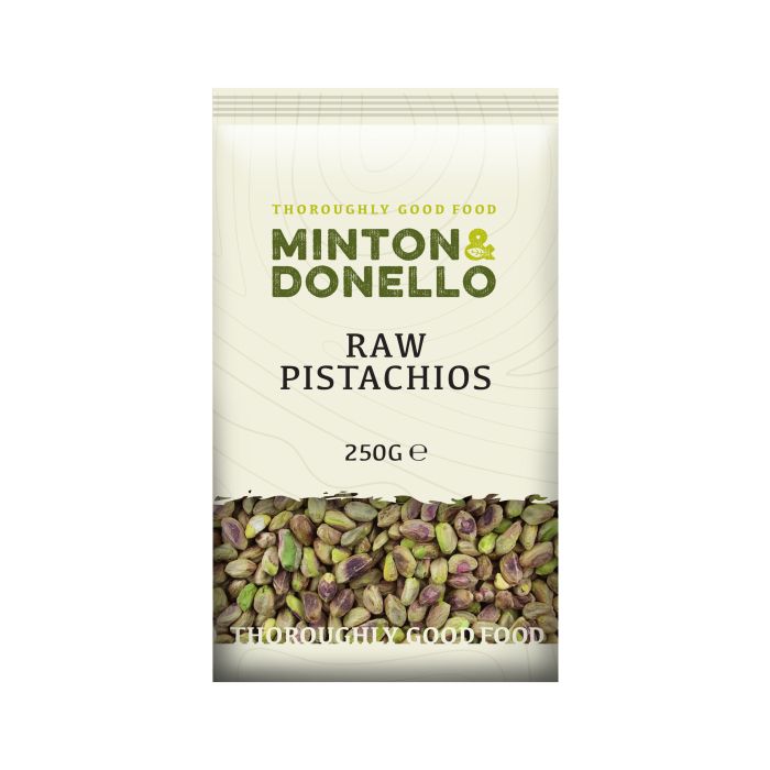 Minton & Donello 250g Raw Pistachios - Old Railway Line Garden Centre
