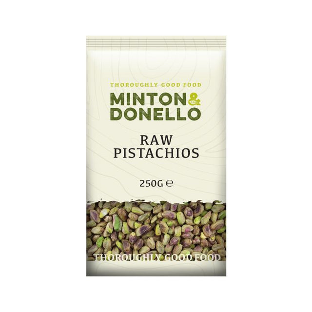 Minton & Donello 250g Raw Pistachios - Old Railway Line Garden Centre