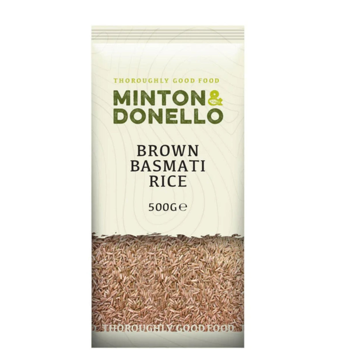 Minton & Donello 500g Brown Basmati Rice - Old Railway Line Garden Centre