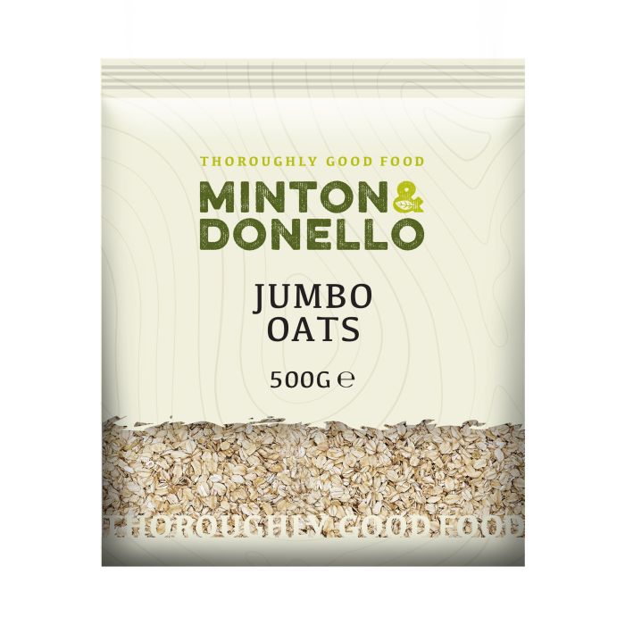 Minton & Donello 500g Jumbo Oats - Old Railway Line Garden Centre